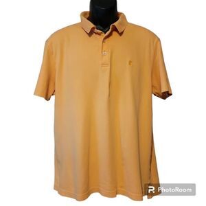 IZOD Men's Peach Cotton Polo Size Large
